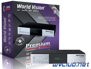 Цифровой эфирный DVB-T2/C приемник World Vision Premium